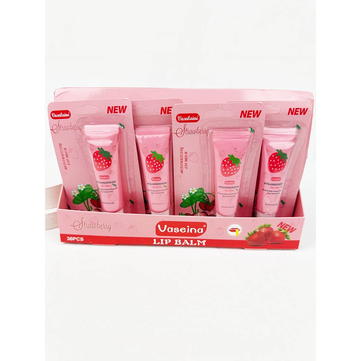 Strawberry Lip Balm.