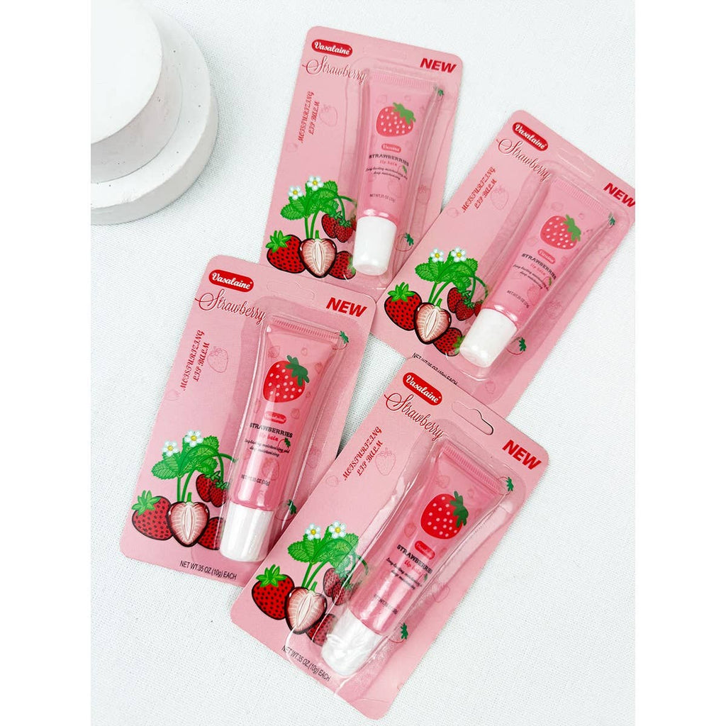 Strawberry Lip Balm.