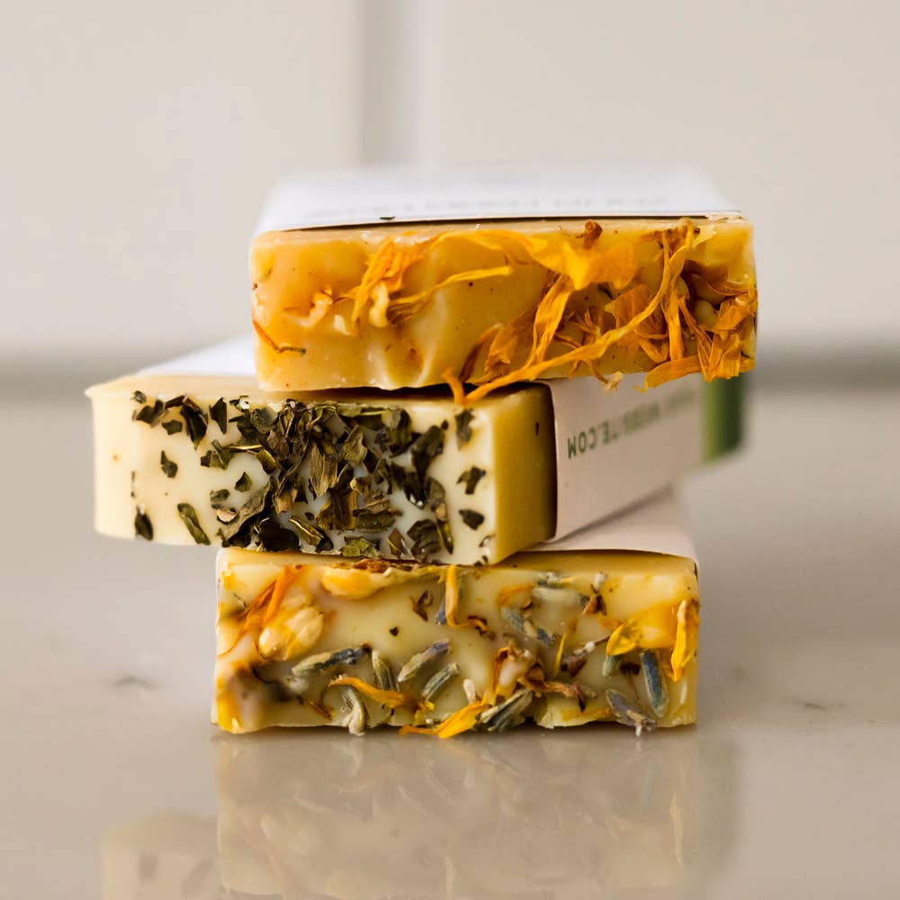 Private Label Goats Milk Soap Style 2 - 1 oz SAMPLE SIZE: Lavender Blend
