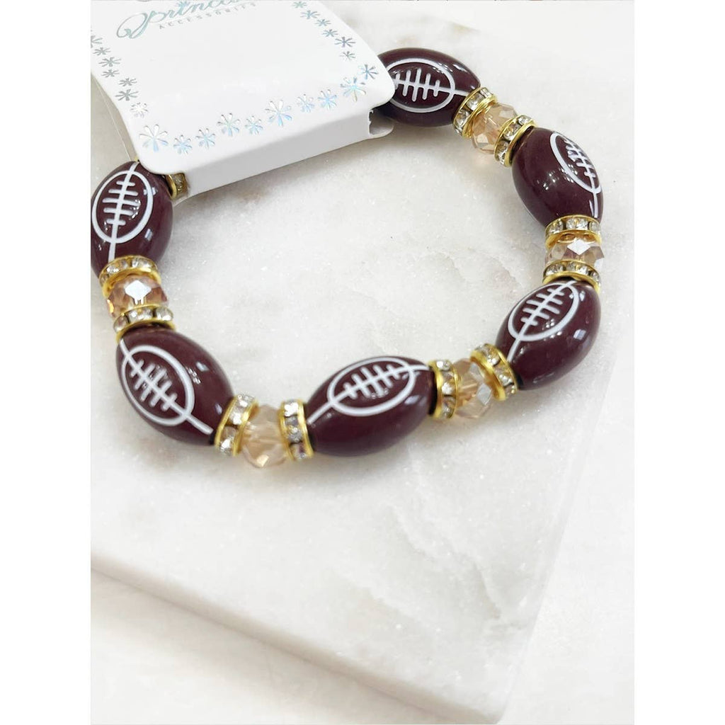 Sports Theme Stretch Bracelet: