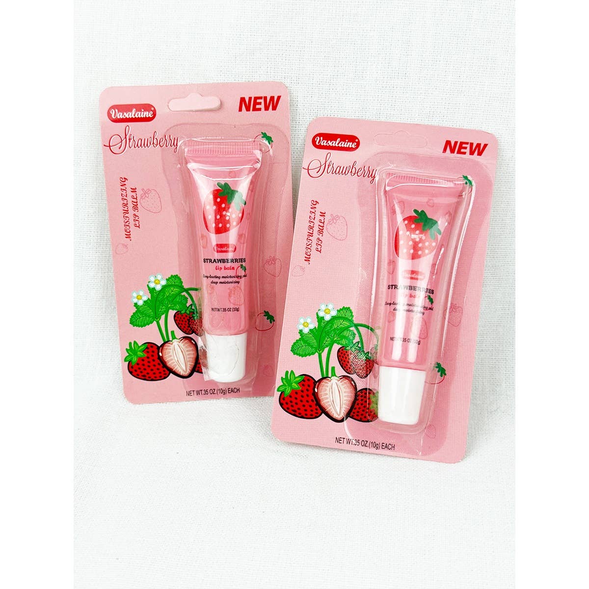 Strawberry Lip Balm.